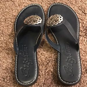 Brighton Navy Sandals